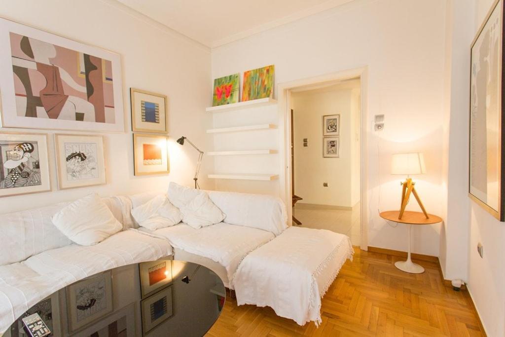 A Cozy Apt In Kolonaki Of Aten Exteriör bild