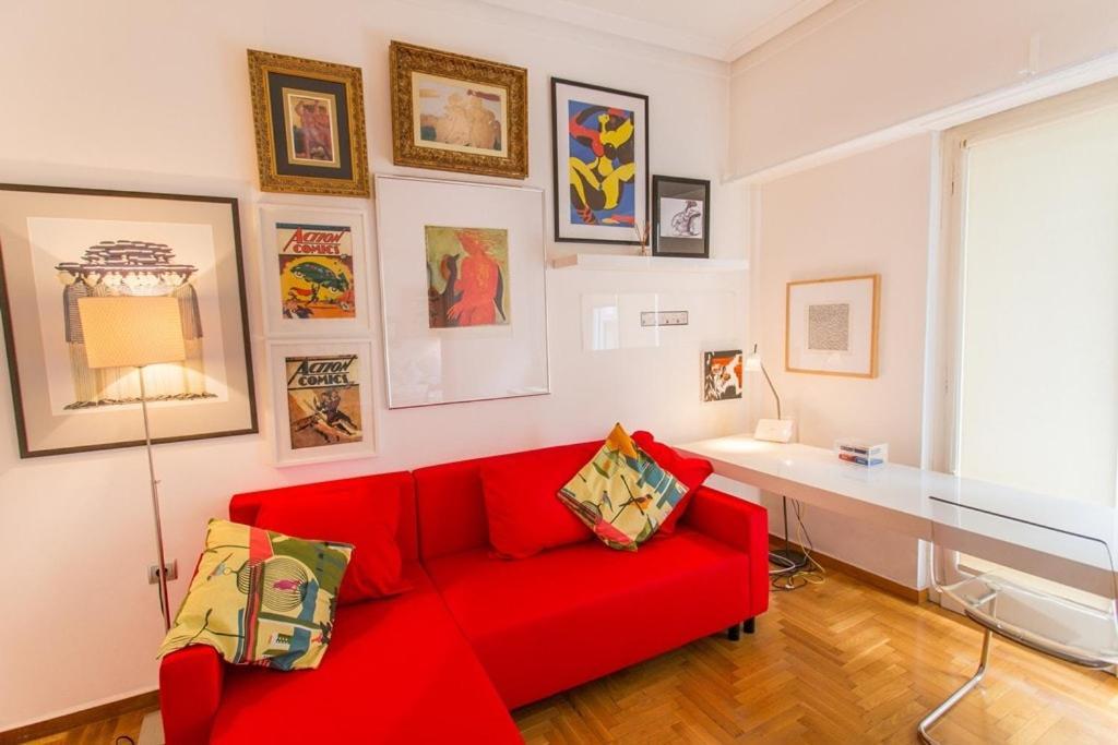 A Cozy Apt In Kolonaki Of Aten Exteriör bild