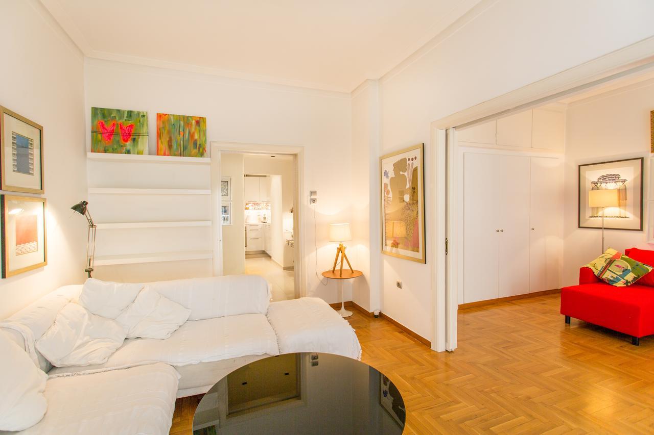 A Cozy Apt In Kolonaki Of Aten Exteriör bild